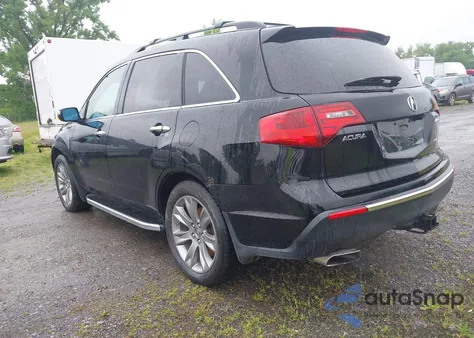 2012 Acura Mdx Advance Package z USA, uszkodzony, nr VIN 2HNYD2H66CH537834